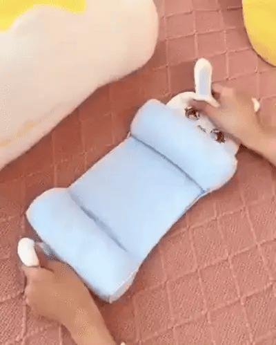 Soft Baby Head Shaping Pillow for 0-12 Months – Prevents Flat Head | Ultra Comfort Support